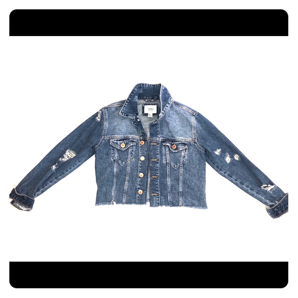 Cropped Jean-jacket